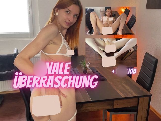 ana*E Überraschung für dich + kleiner foot**b!