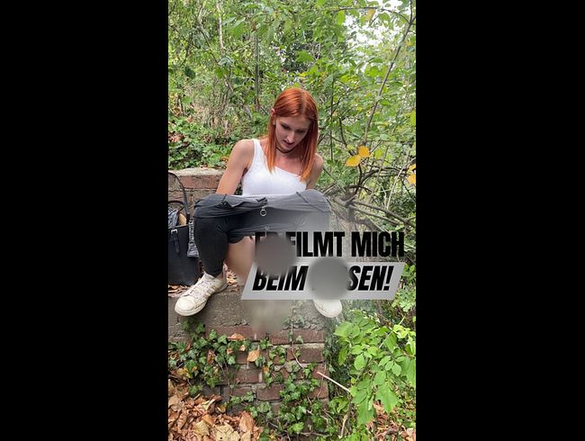 ER filmt mich beim pi**EN! (Handyvideo)
